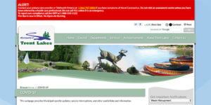 trent lakes website