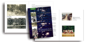collage of book