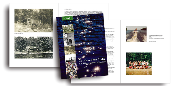 collage of book